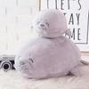 Adorable Plush Seal Toy Stuffed Animal Soft Pp Cotton Pillow Kids Gift