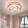 Warm Romantic Boy Girl Bedroom Princess Room Decor Ceiling Lights Modern Creative Galaxy Planet Lamp Children Room Ceiling Lamps