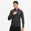 Men's Quick-Dry Long-Sleeve Fitness Basketball Training Shirt