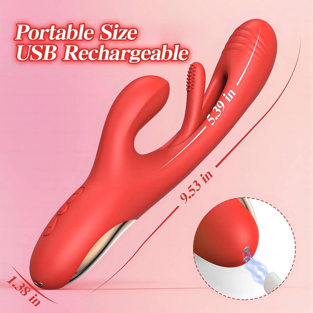 Rabbit Patting Vibrator für Frauen Clit Sucker Saugen Klitoris Stimulator Leistungsstarke G-Punkt Sex Spielzeug Weibliche Masturbator Erwachsene Waren