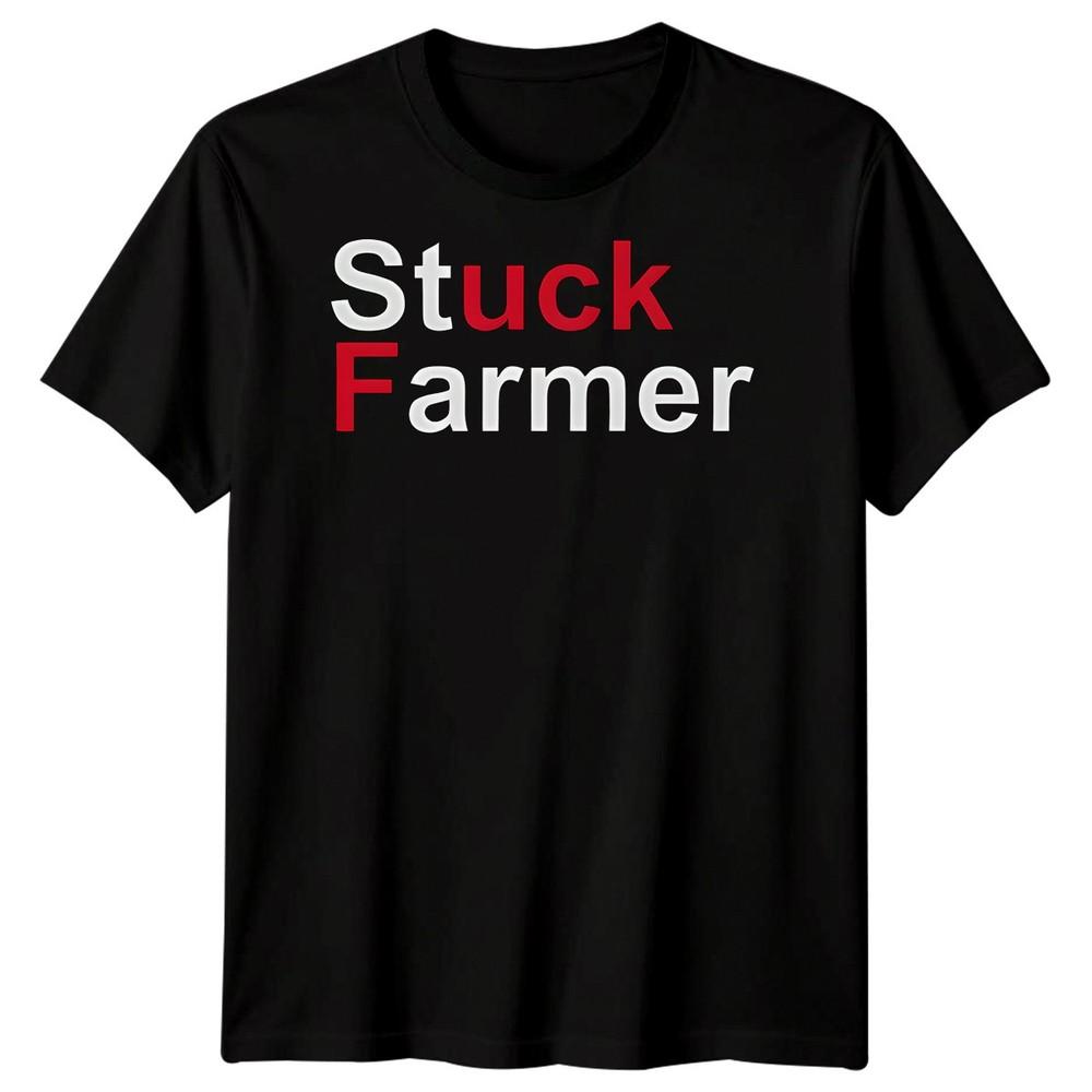 

Stuck Farmer Farming Occupations Mens Graphic TShirt #1 Unisex T-Shirt M
