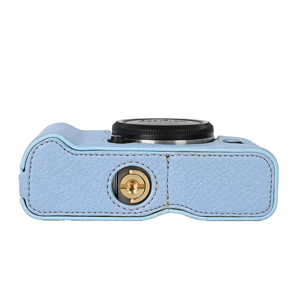 XT30 PU Leder Kamera Halbtasche Für Fujifilm XT30 XT30II XT20 XT10 Fuji X-T30 II X-T20 X-T10 Bodenöffnung Magnetabdeckung