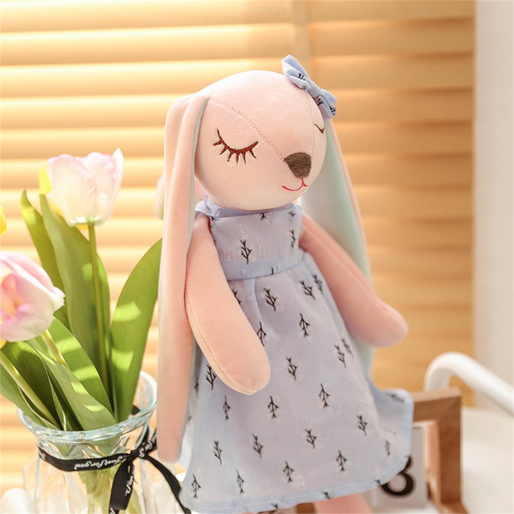 1/10Pcs35Cm Plush Rabbit Doll Cute Cartoon Plushies Throw Pillow Bunny Rabbit Stuffed Animal Toy