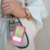 45Ml Silicone Hand Sanitizer Spray Protective Case Portable Keychain With Cute Colorful Ears, Portable And Stylish