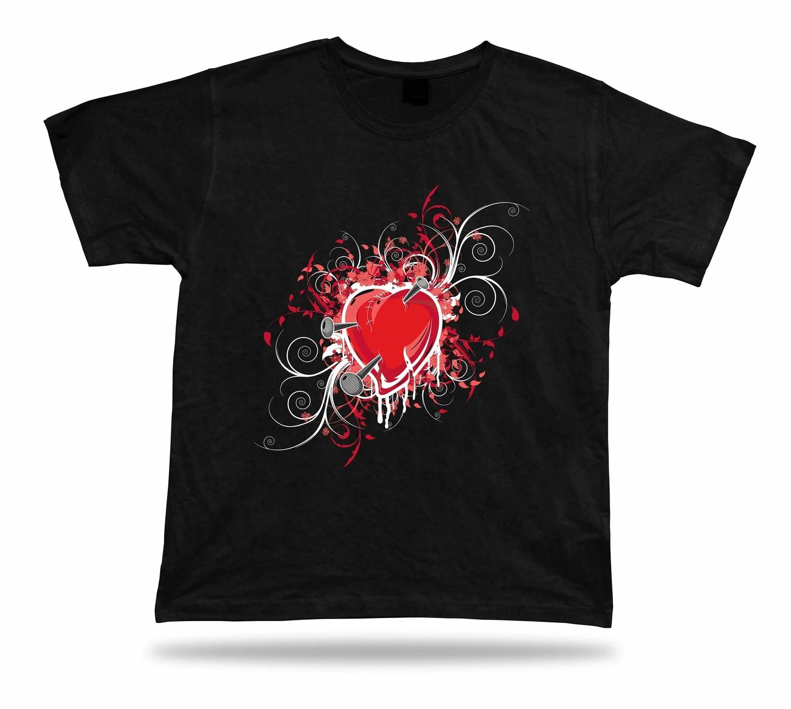 Destroy Heart Romance Love vector stylish t shirt tee design gift apparel 4XL