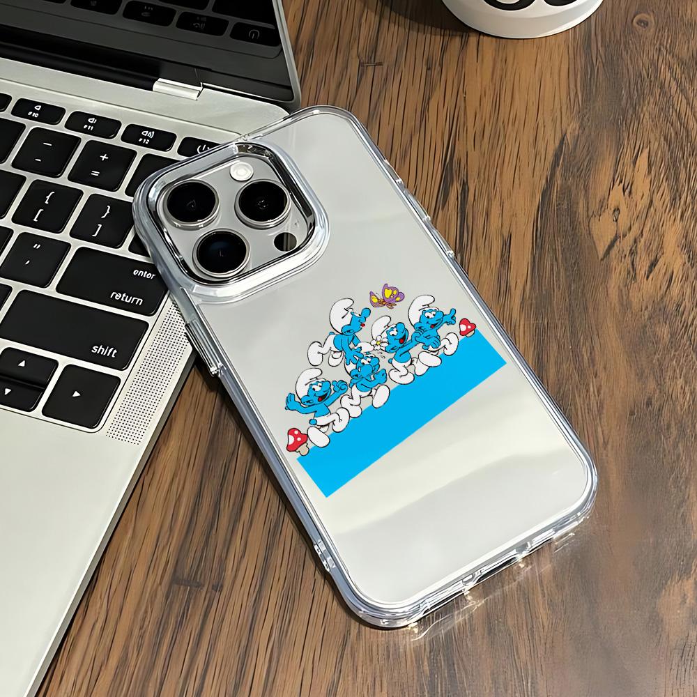Cartoon Cute The S-Smurfs New Phone Case For Google Pixel 10 9 8 7 8A 9A XL Pro 4G 5G Transparent Soft Silicone TPU Back Cover