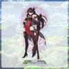 16cm Height Acrylic Large Stand-up Display Featuring Characters From Mondstadt and Liyue In Genshin
