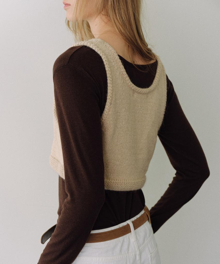 Yulago Layer Knit Bustier