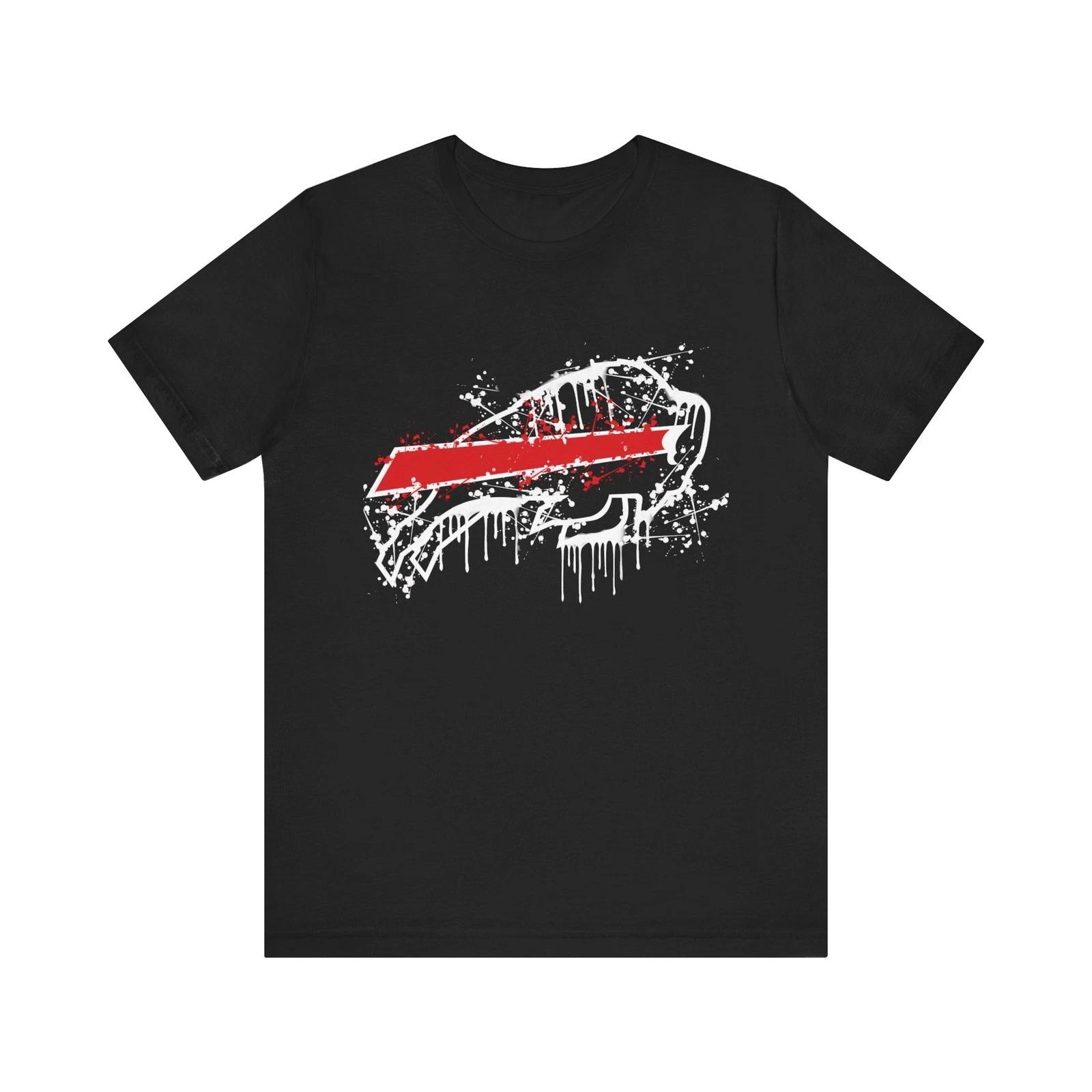 Buffalo bills Drip T-Shirt | Grunge Graphic Tee XS