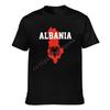 ALBANIA Bandiera Mappa Paese Albanese È NEL MIO DNA Uomo Donna Maglietta Ragazzi T-shirt Hip Hop T-shirt XS5XL 100% Cotone