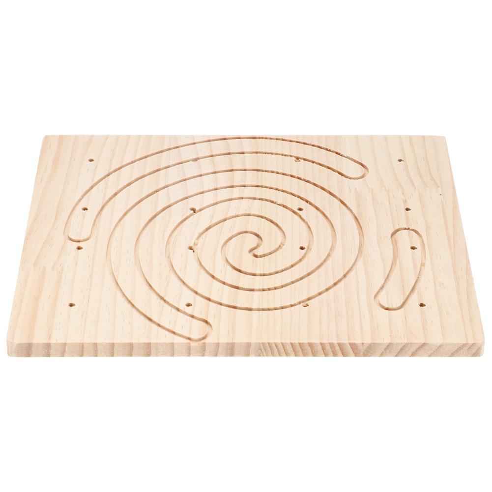Wooden Claws Scratching Board for Pet Hedgehog Squirrel Rabbit Play Toy Cage Accessory