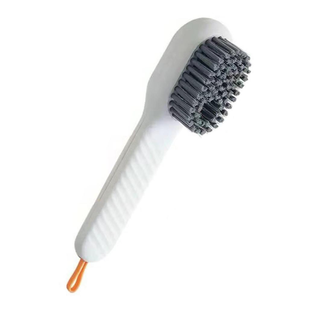 Liquid Shoe Clning Brush Multifunctional   Handle Soft   Laundry Scrub Brush Automatic Liquid Adding Brush for Bathroom