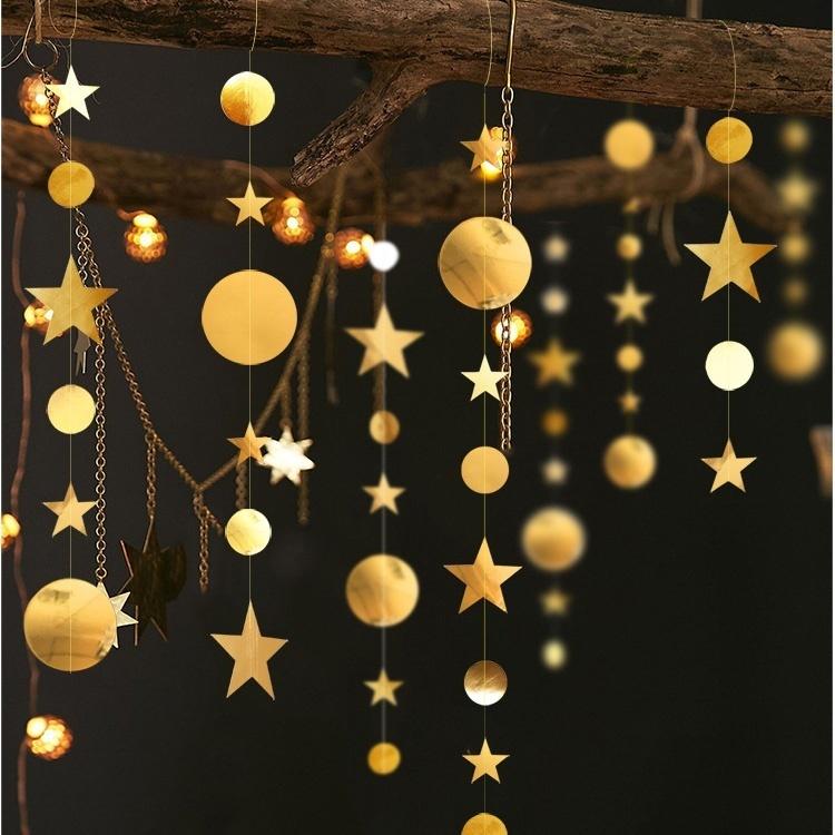 Hanging Paper 3D Heart Garland Birthday Party Wedding Ceiling Banner Decor Nice