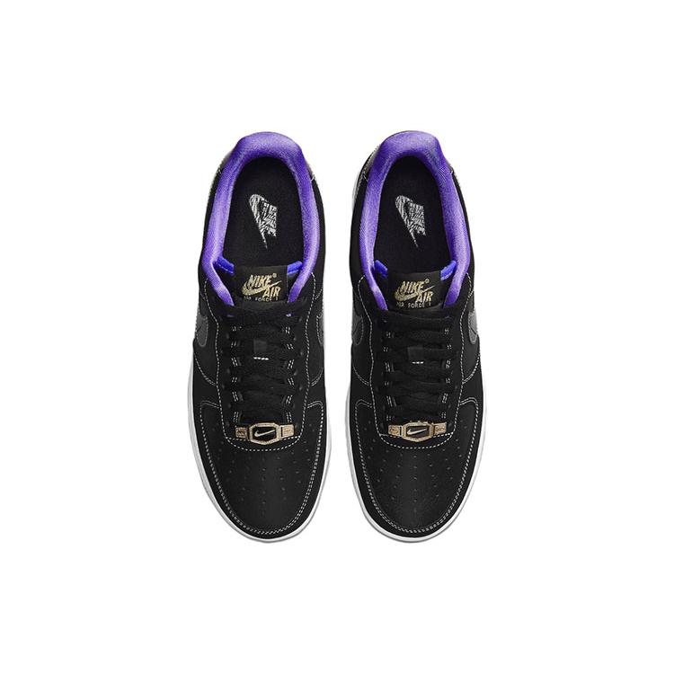 New Nike Air Force 1 Low '07 LV8 World Champ Black Purple DR9866-001