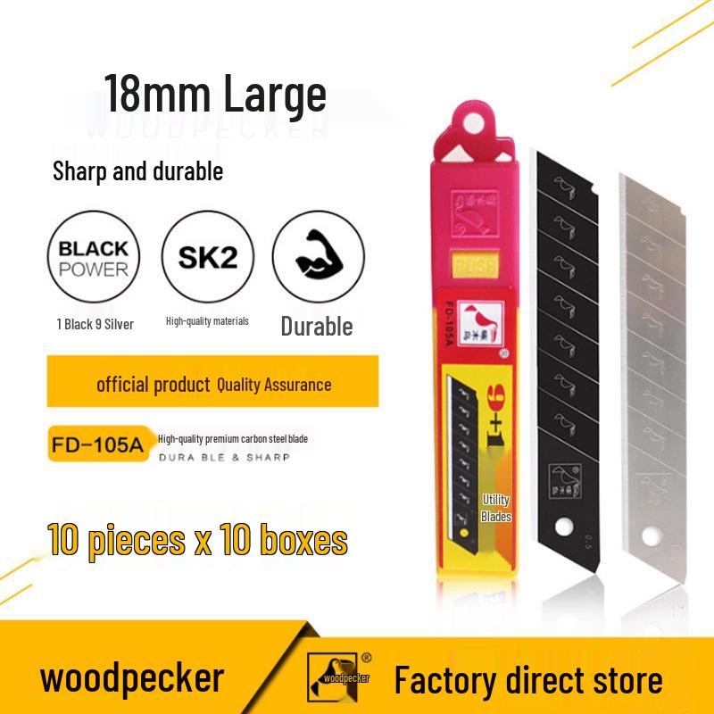 Blade Woodpecker FD-105A Craft and Wallpaper Knife Blade for Paper Cutting