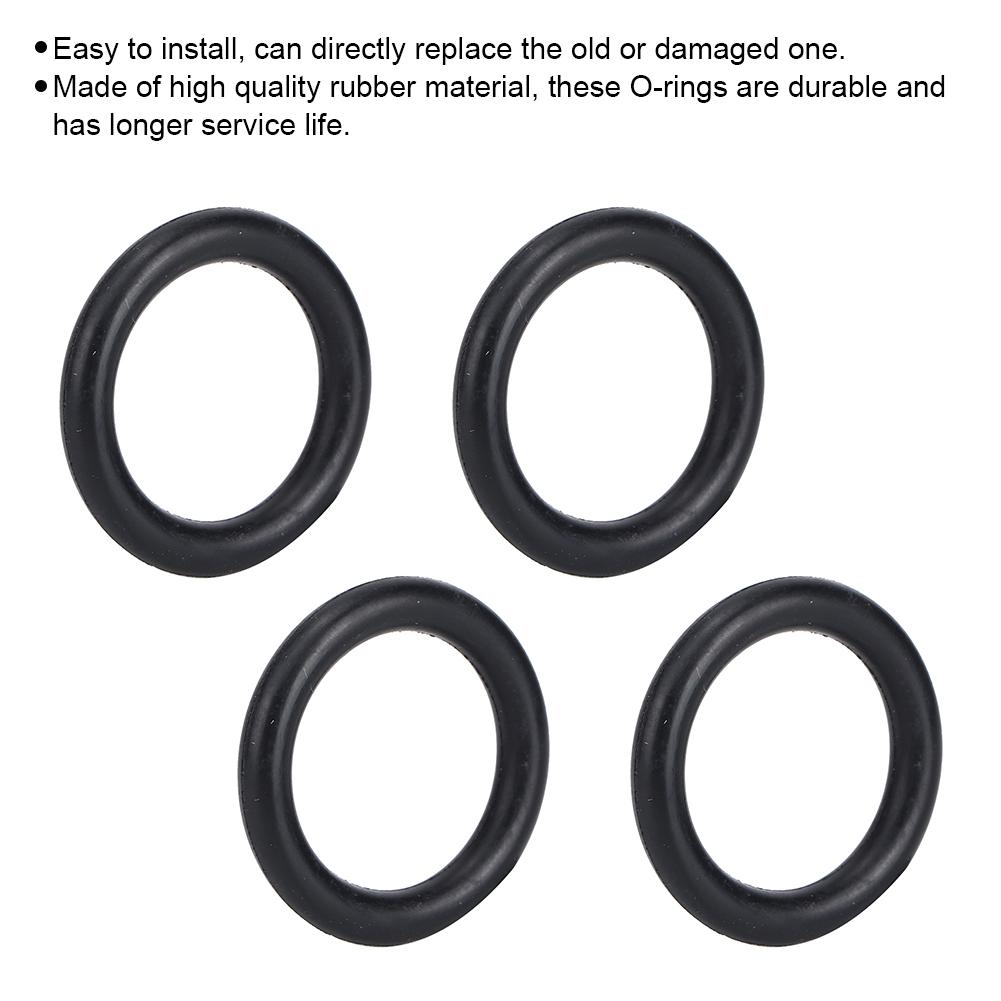 4pcs Car Heater Pipe O Ring Seal Washer Replacement Fit for Honda 91315 PNA 003