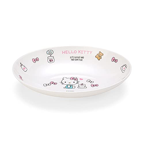 

Sanrio 836508 Hello Kitty Melamine Curry & Pasta Plate