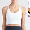 Sportsvest for kvinner, vakker rygg, fitness, støtdemping, samling, løping, sports-bh, yogadress