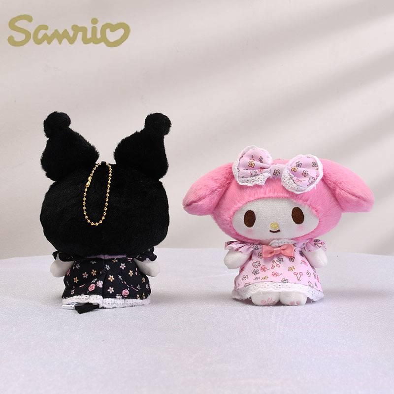 Vestito Sanrio Kuroomi Meiru con Stampa Animali e Ciondolo Peluche Super Morbido Ottimo per Bambini dai 7 ai 14 Anni
