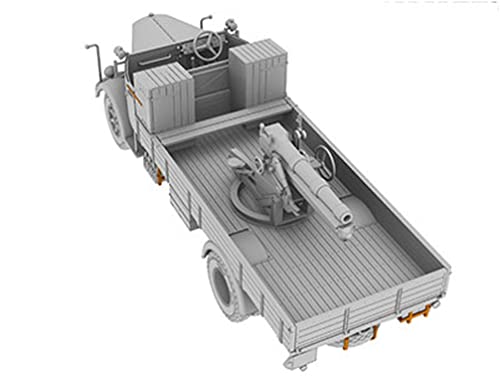IBG 1/72 Italian Army Lancia 3Ro Heavy Truck Self-Propelled Artillery 100mm Howitzer da100/17 Plastic Model Kit PB72098