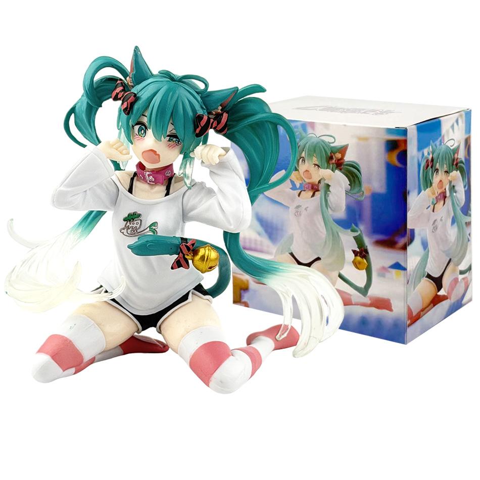 Hatsune Miku Action Figure In a World With Closed Windows Kawaii Anime Collectible Christmas Gift