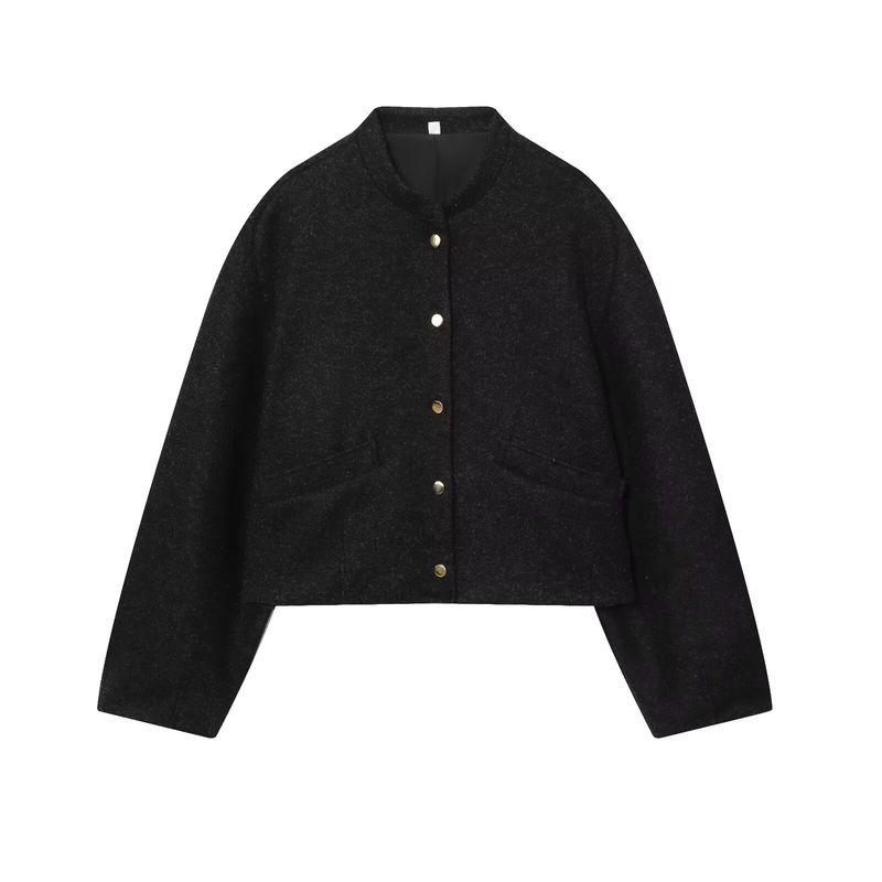 Za New Fall Women's Clothing 2025 Fashion Wind Elastic Hem Soft Pilot Jacket Outwear 8741221