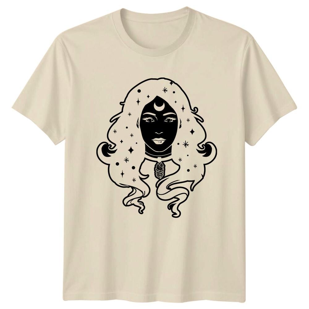 Moon Goddess TShirt Celestial Magic Tee Witchy Unisex Shirt
