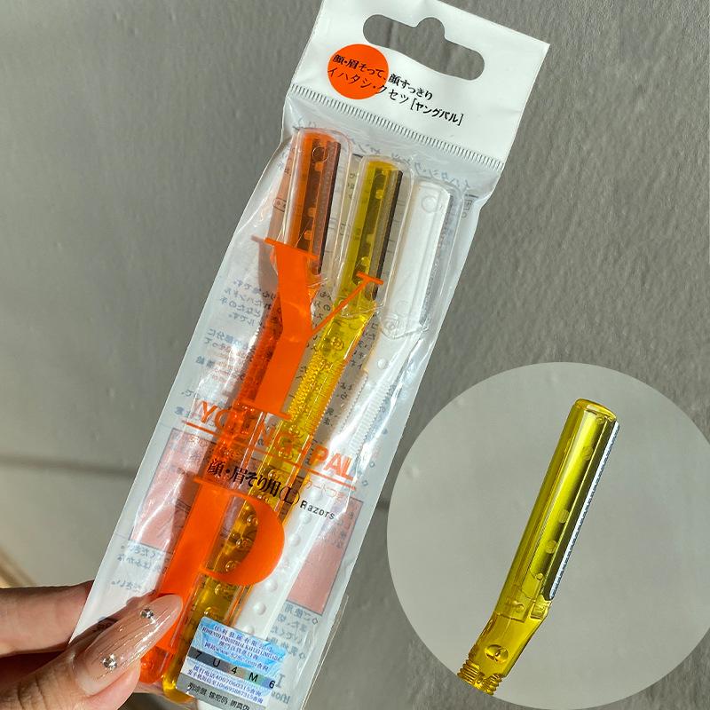 Safe Anti-Scratch Eyebrow Razor & Trimmer for Women - Ideal for Beginners and Beauty Salons