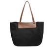 Canvas Tote Bag Women's Large-capacity Work Handbag 2025 New Fashion Student Class Shoulder Bag