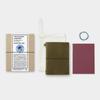 Notebook Passport Size Olive 15343006 Traveler's