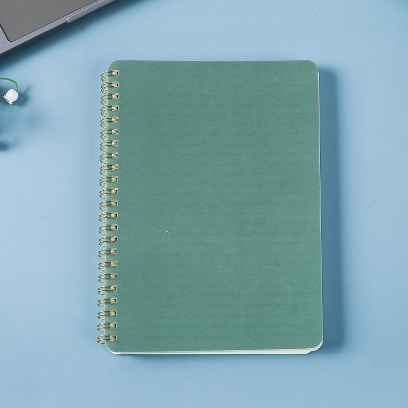 Morandi Coil Notebook - Stylish and Simple for Business and College Students