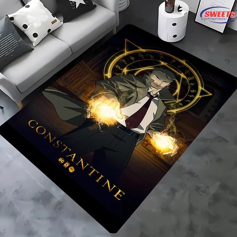 DC Constantine Large Area Carpet, Living Room and Bedroom Household Items, Kid's Room Sofa Mat, Doormat Floor Anti-slip Rug,Gift