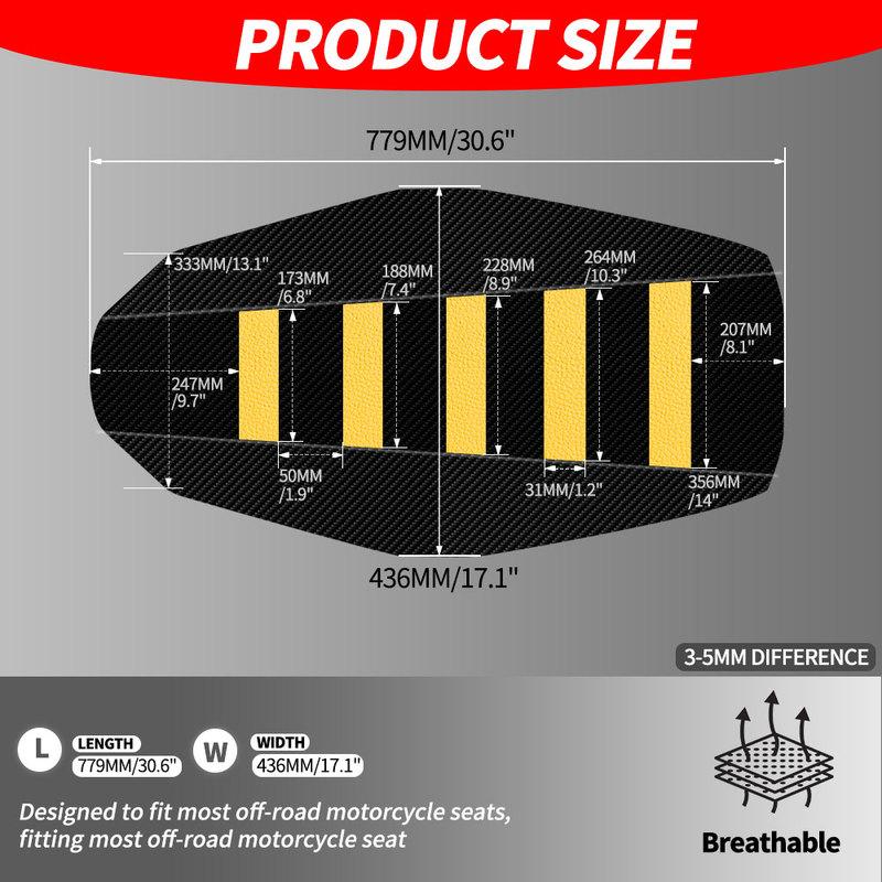 For LTZ400 Seat Cover Motorcycles Accessories Rain Gripper Soft Saddle Dust Cover Waterproof For Suzuki LTZ 400 Dirt Bike ATV