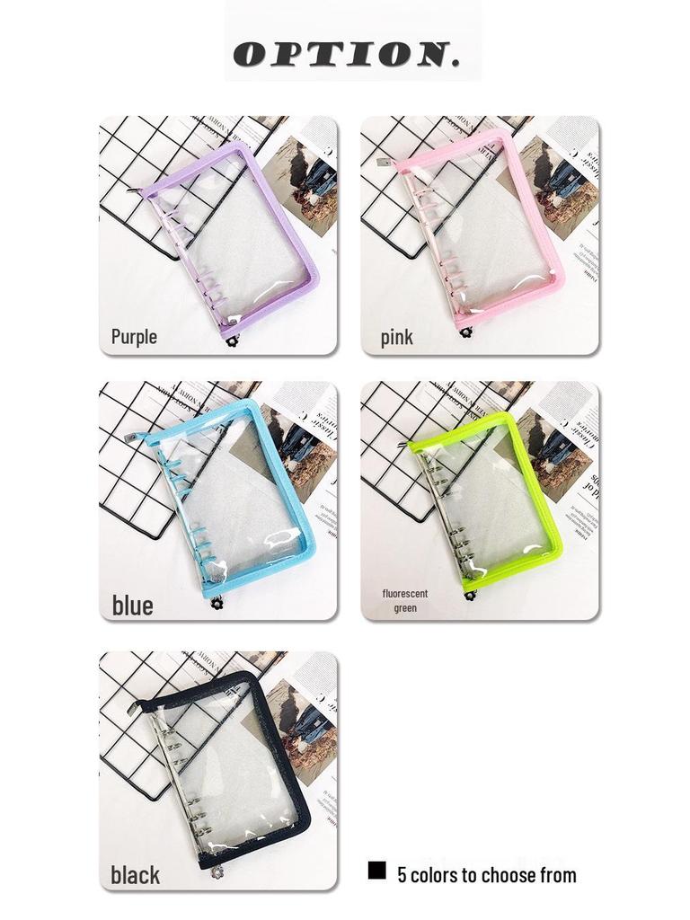 Korea Sterrenjagen Glitter Rits Map Journal - A5/A6