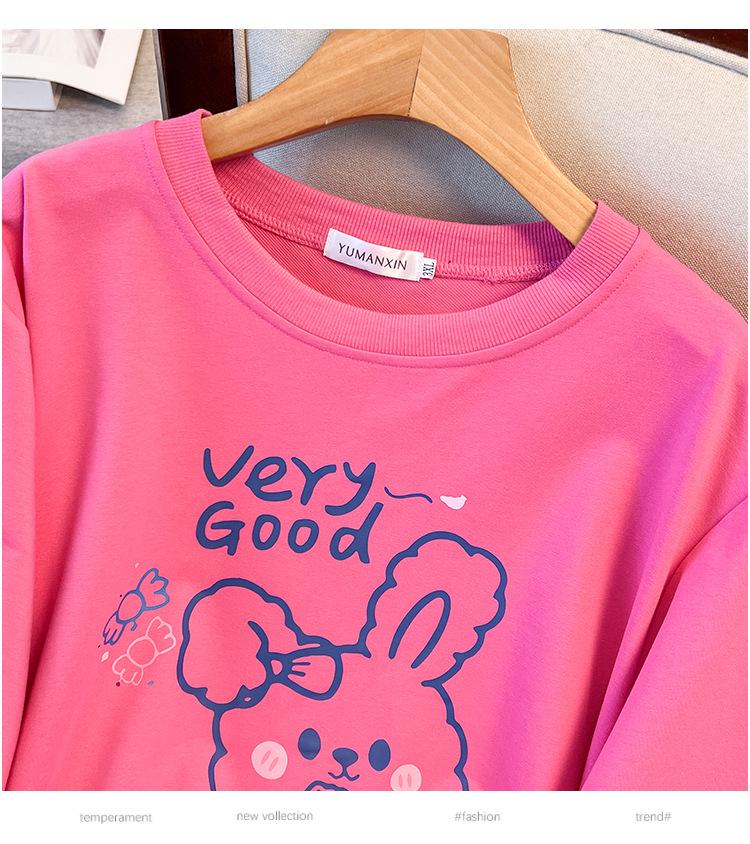 Plus Size 200-350 Jin Loose Autumn Hoodie - Bust 150/160 (Model 6072)