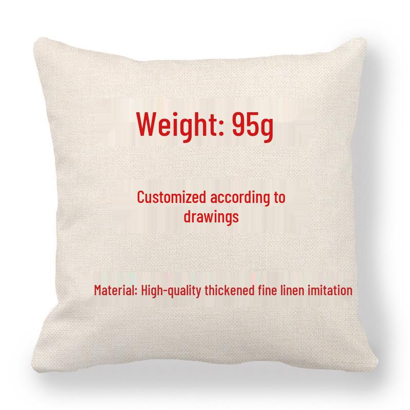 Linen Peach Skin Ultra-Soft Pillow & Cushion Cover Tapestry