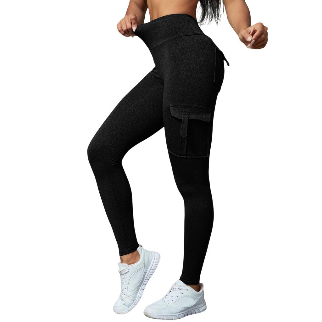 Women's Yoga Pants Casual Pants Slacks With Pockets High Waist