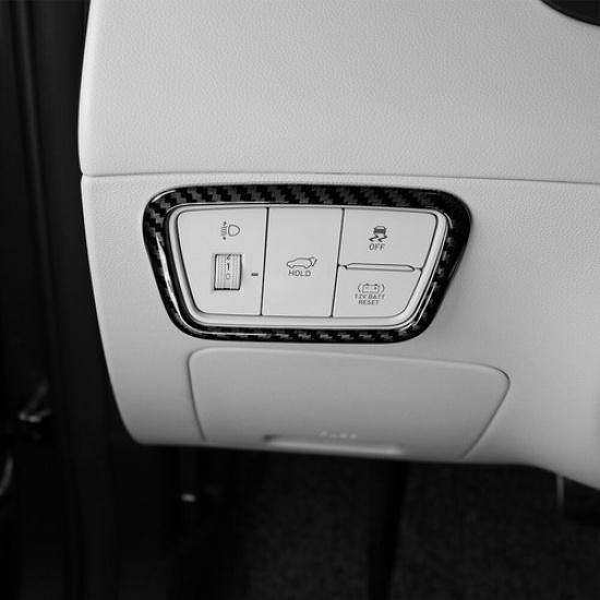 Headlight Adjustment Switch Button Cover Trim Interior For Hyundai Tucson 22-24
