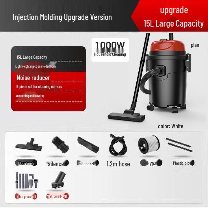 High-Power Cordless Vacuum: Compact, Strong Suction for Home, Car, Industrial Use, Automatic Dust Collection
