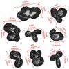 Handmade Embroidery Butterfly Leaf Sequins Decorative Applique Clothes Shoes And Hats Sweater Clothing Patch Cloth Sticker Accessories