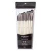 10Pcs/Set Nylon Paint Brushes Watercolor Miniature Art Drawing Kit  for Acrylic Oil Painting