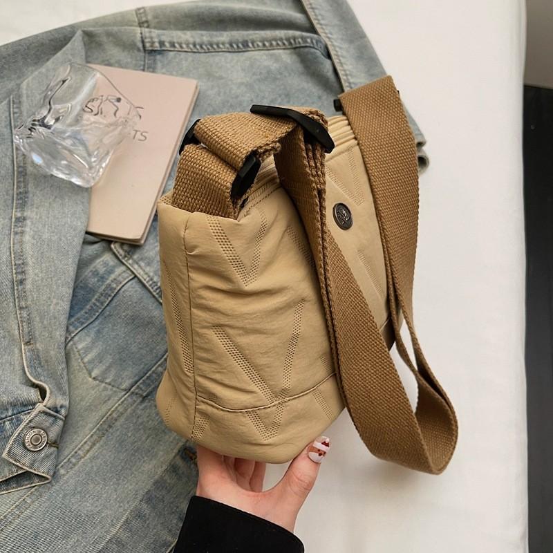Borsa Quadrata Piccola in Tessuto Oxford da Donna con Chiusura a Zip e Tasca per Telefono per Uso Quotidiano