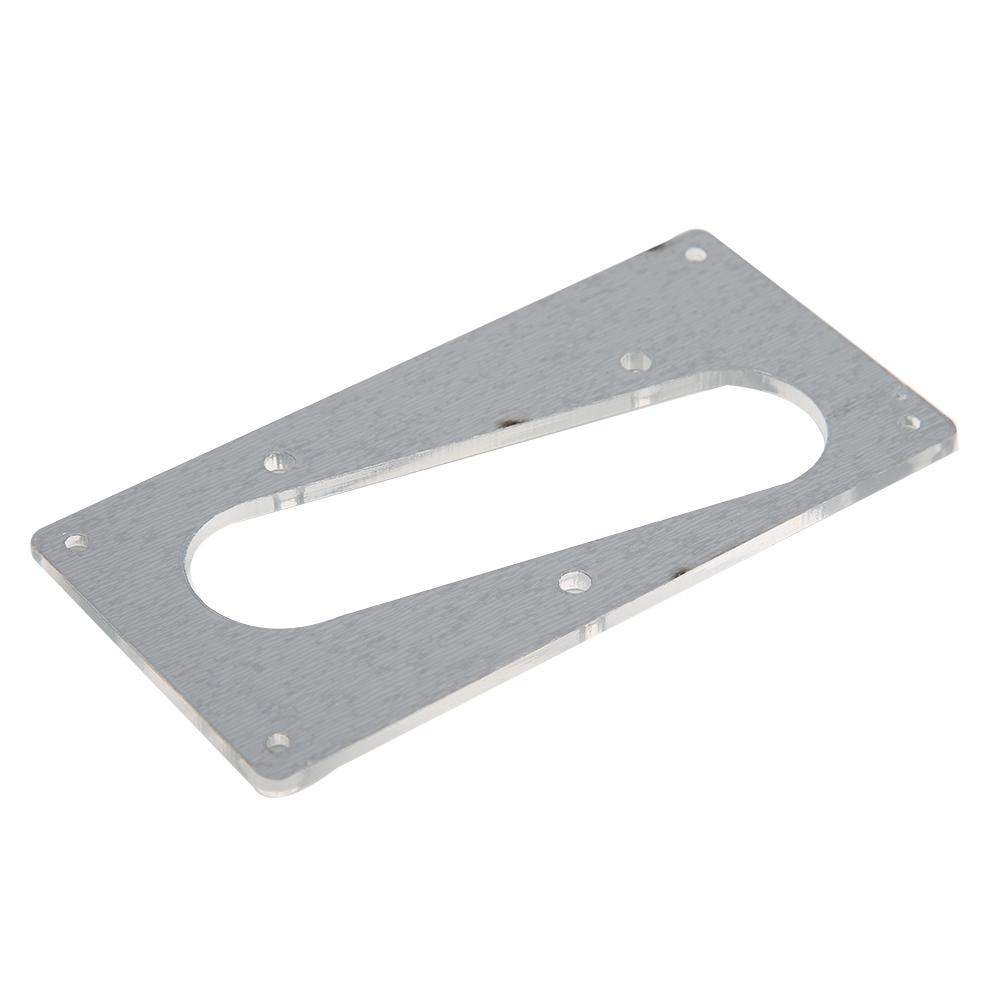 Pickup Frame Acrylic Single Coil Humbucker Frame for Guitar Bass Musical InstrumentSilver