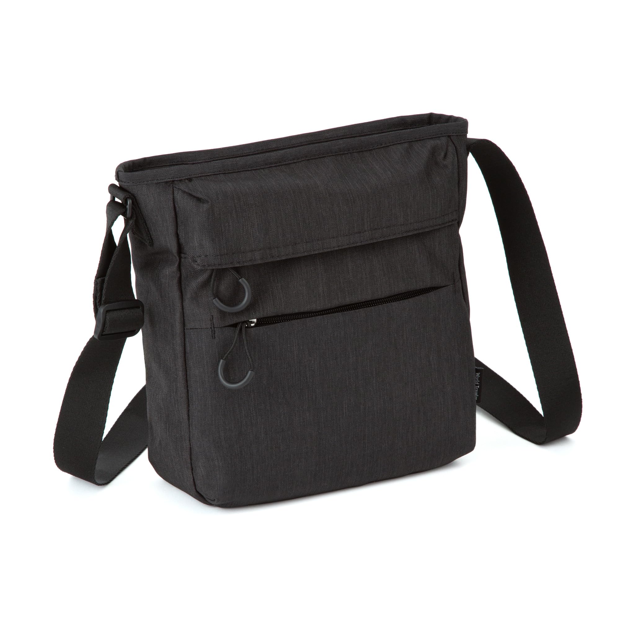 Shoulder Bag AV Vertical 7L Casual 58921 Black [World Traveler] чёрный