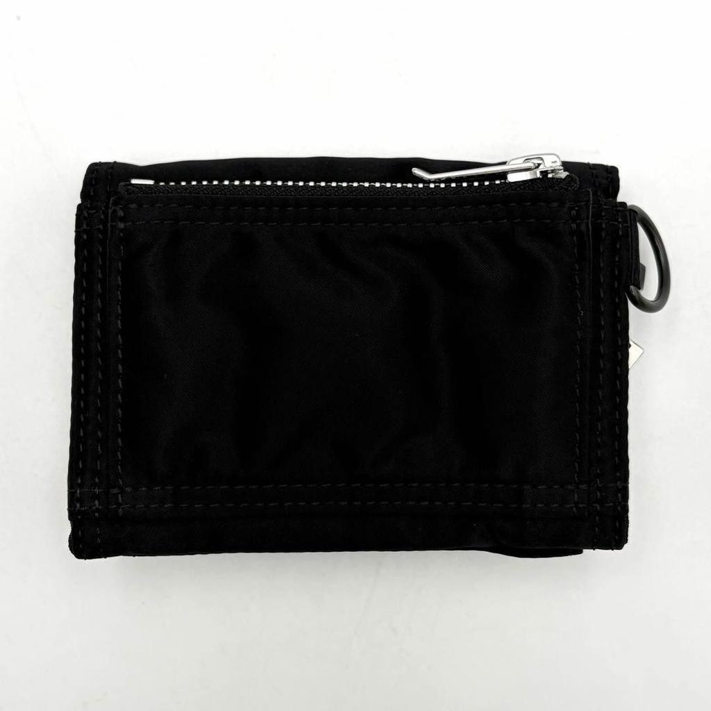 PORTER YOSHIDA TANKER POCKET WALLET M Black Nylon Lightweight Used