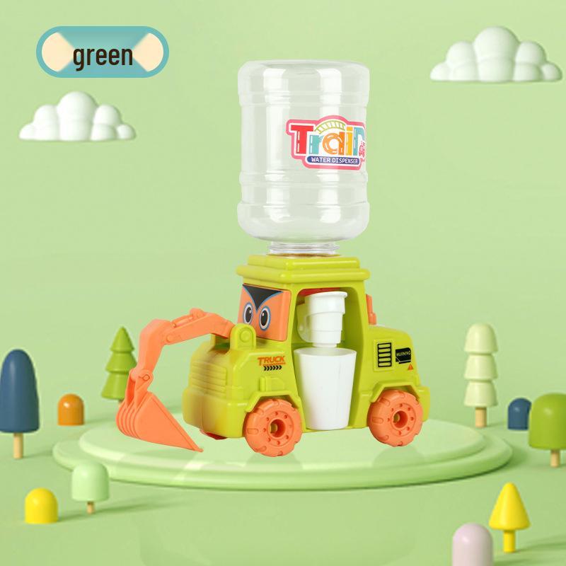 Yellow Duck Children's Mini Water Dispenser Toy - Educational Kitchen Playhouse Drink Machine