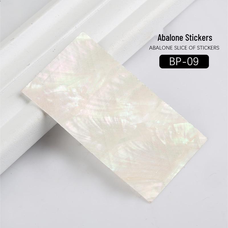 

Japanese Abalone Shell Nail Art Stickers with Adhesive Backing