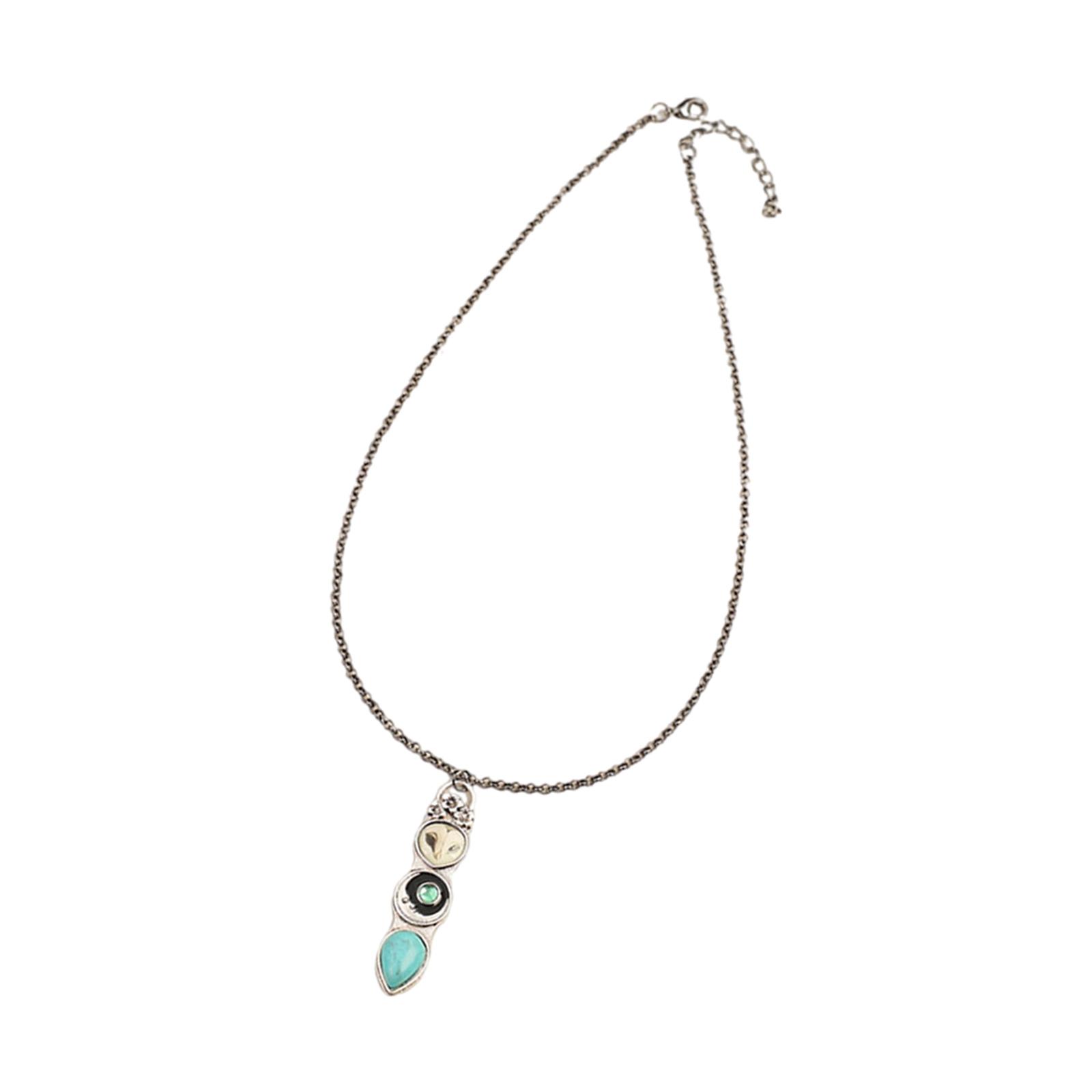 

Богемное ожерелье с подвеской в виде совы с бирюзой для женщин, ищущих уникальный стиль и персонализирующих элегантный шарм