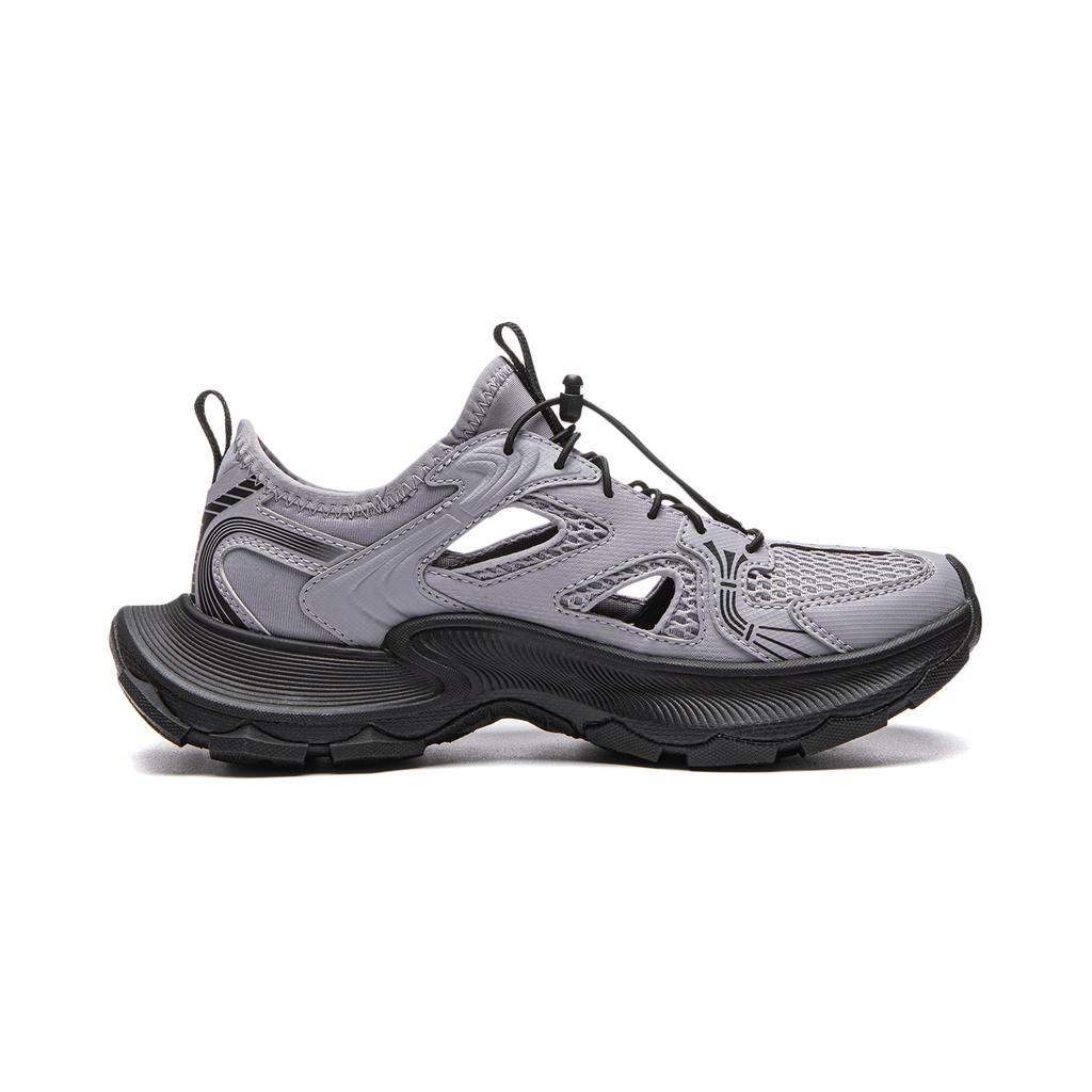 Li Ning Star Halo 2 Slip Resistant, Abrasion Resistant, Lightweight River Trekking Shoes Women's Misty Gray Purple AGUW038-3