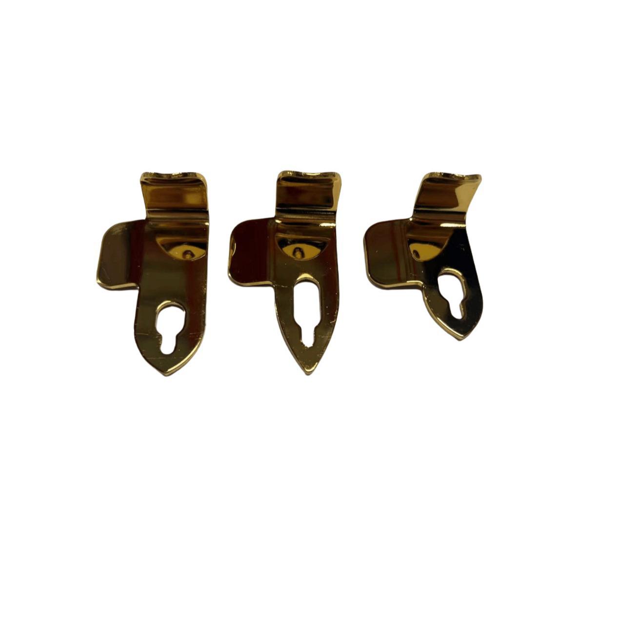 Alto/Tenor Saxophone Right-Hand Thumb Rest Hook - Metal Instrument Accessory Small золотой
